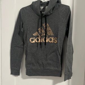 Grey adidas hoodie